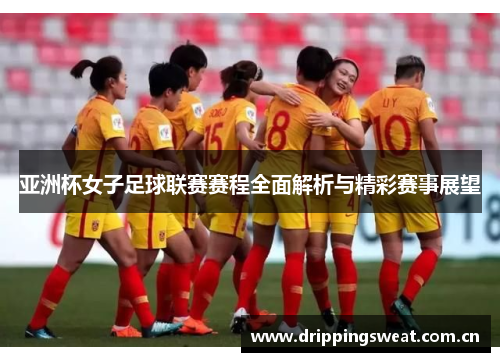 亚洲杯女子足球联赛赛程全面解析与精彩赛事展望