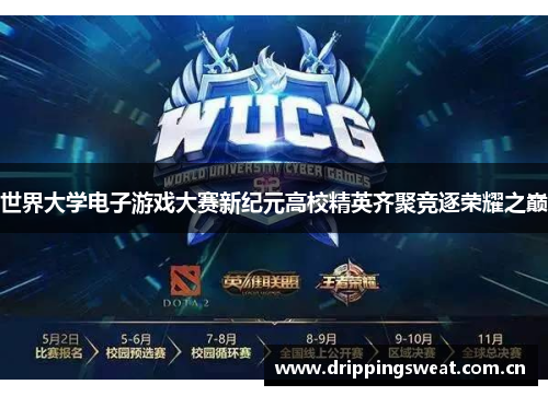 世界大学电子游戏大赛新纪元高校精英齐聚竞逐荣耀之巅