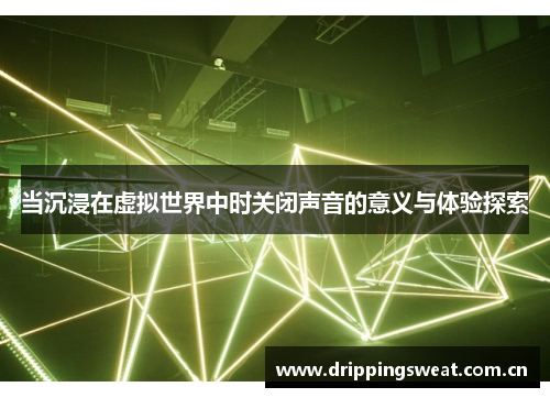 当沉浸在虚拟世界中时关闭声音的意义与体验探索