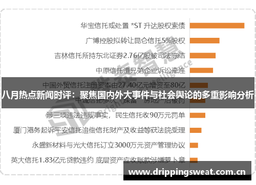 八月热点新闻时评：聚焦国内外大事件与社会舆论的多重影响分析